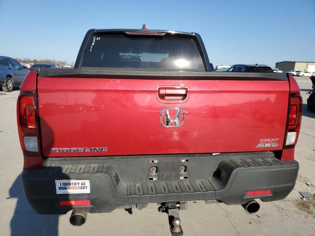  HONDA RIDGELINE 2023 Czerwony
