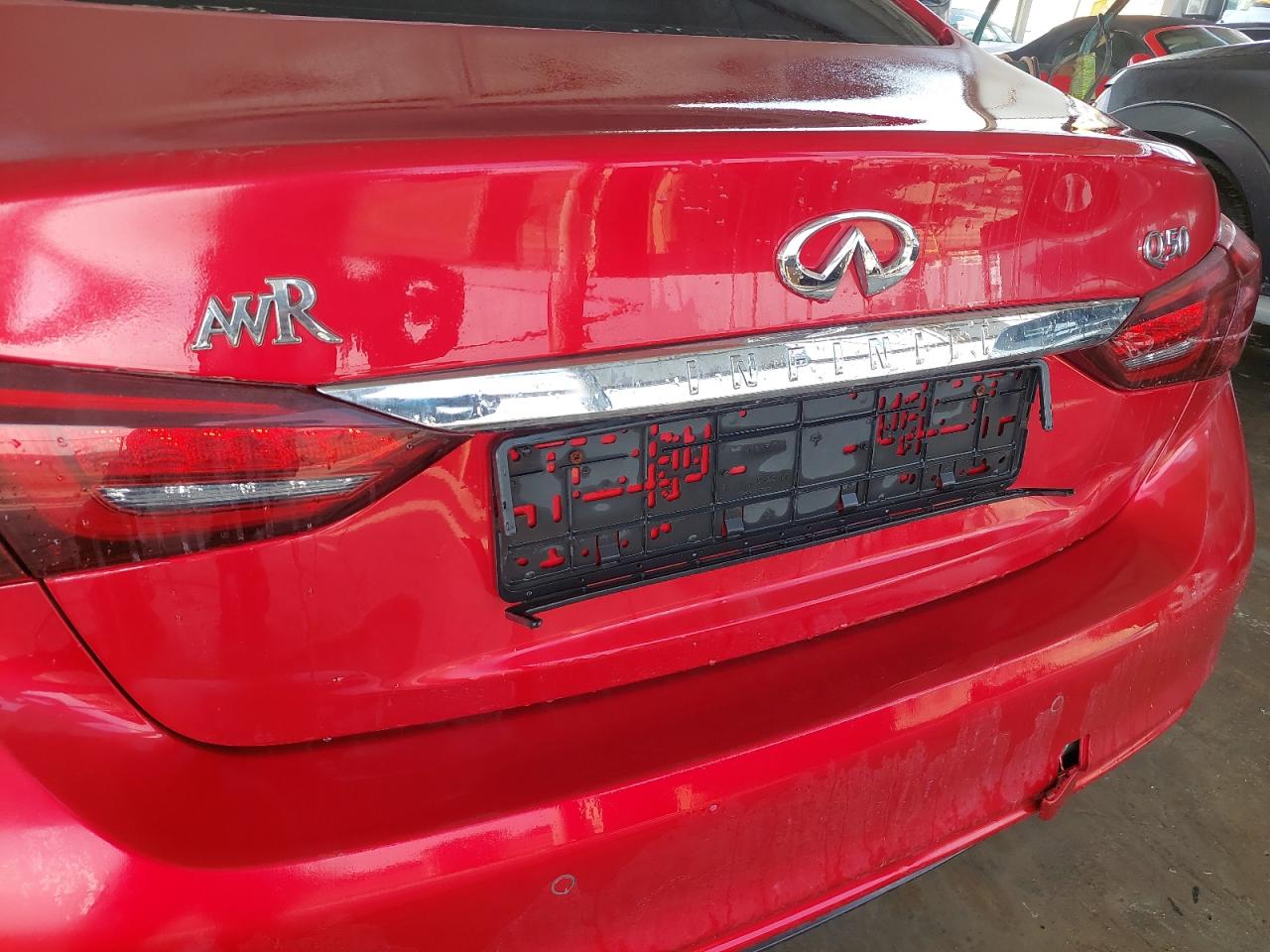 JN1CV7AP6KM400338 - 2019 Infiniti Q50 Red Sport 400 - #88565655