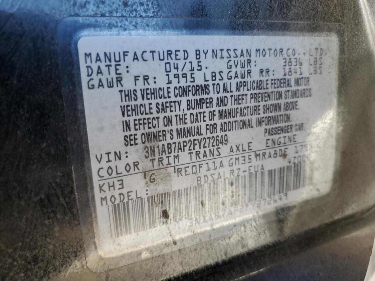 2015 Nissan Sentra - Image 14