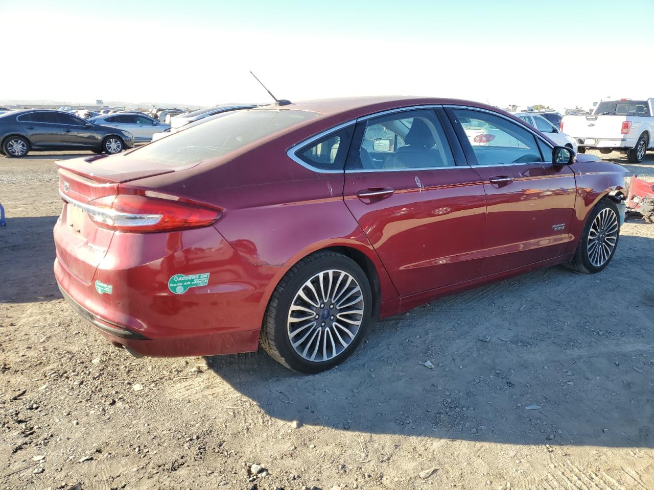 VIN 3FA6P0SU9HR142256 2017 FORD FUSION no.3