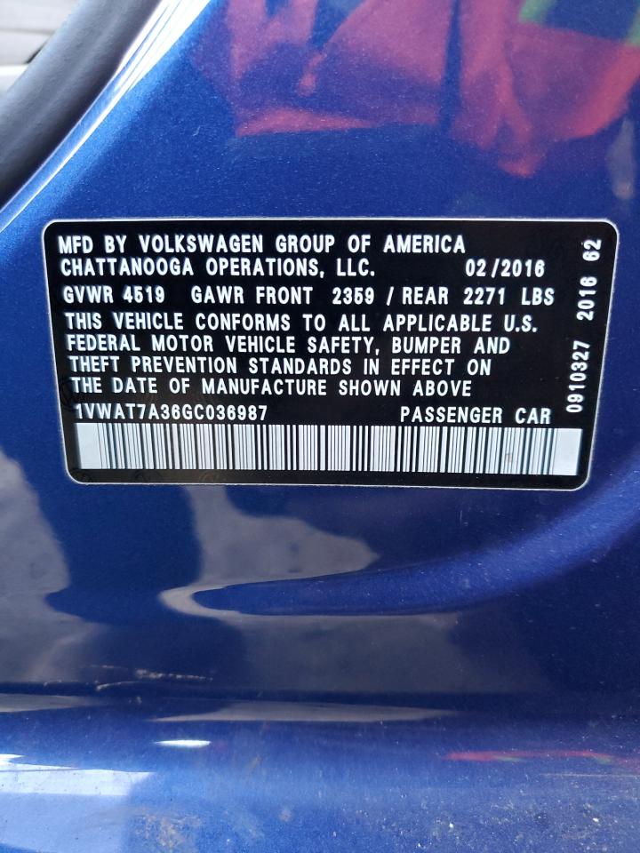 2016 Volkswagen Passat - Image 12