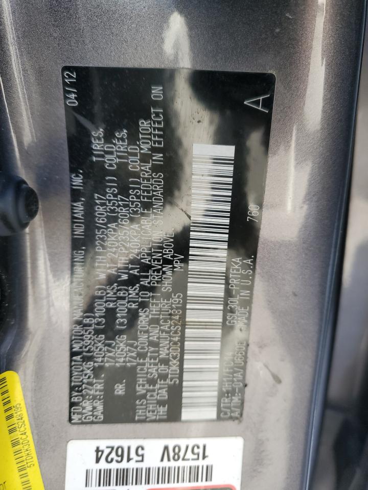 2012 Toyota Sienna - Image 13