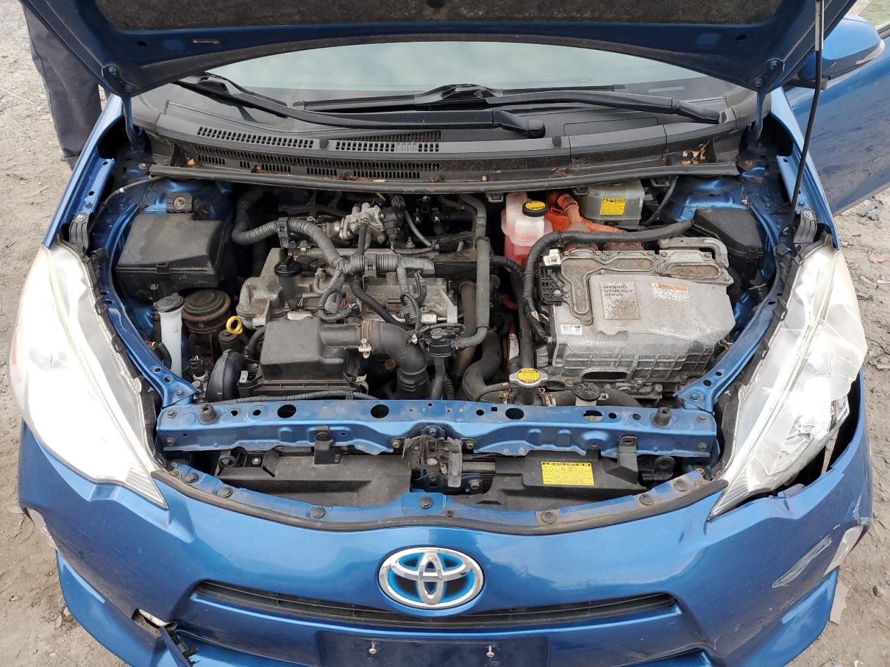 VIN JTDKDTB35D1555094 2013 TOYOTA PRIUS no.11