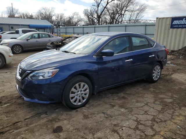  NISSAN SENTRA 2017 Синий