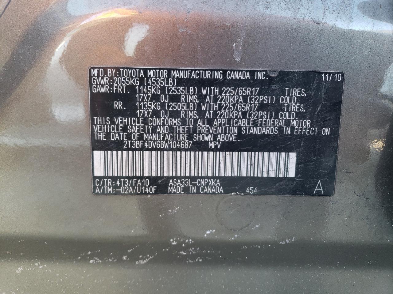 2011 Toyota RAV 4 - Image 13