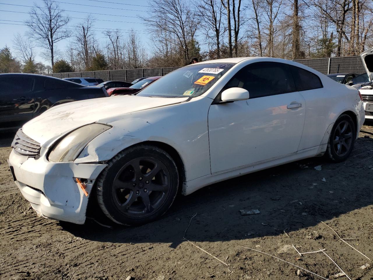 2003 Infiniti G35 იყიდება Waldorf-ში, MD - Front End