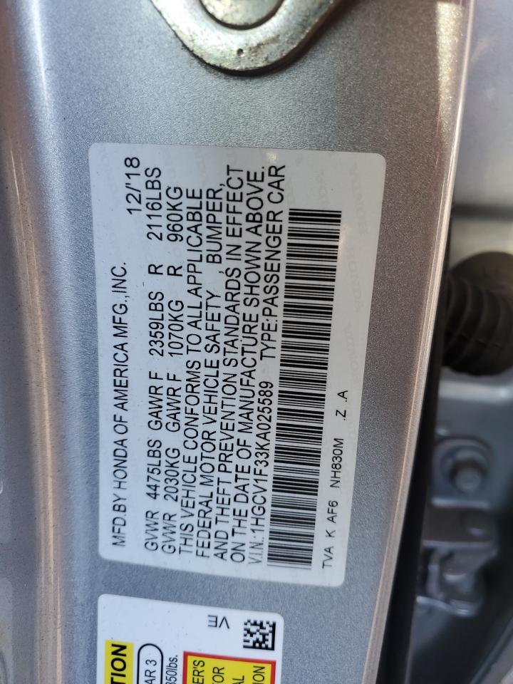 2019 Honda Accord - Image 12