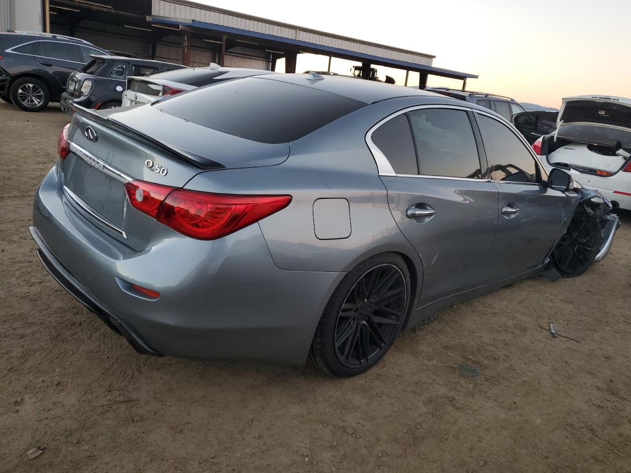 VIN JN1BV7AP6FM354625 2015 INFINITI Q50 no.3