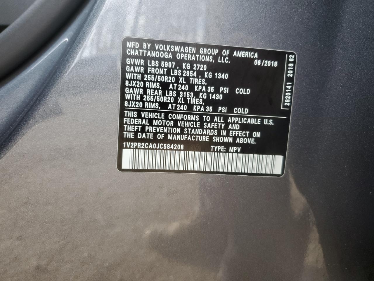 2018 Volkswagen Atlas - Image 15