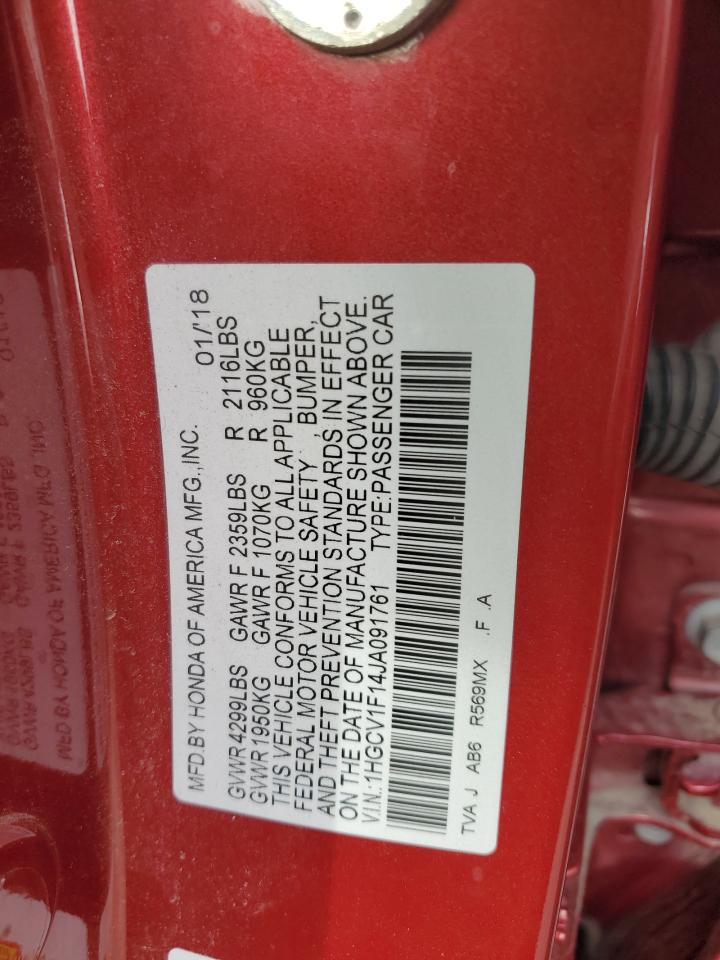 2018 Honda Accord - Image 14