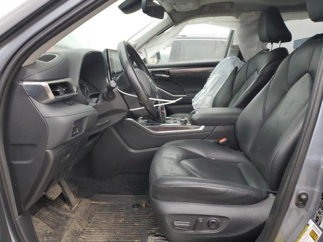  TOYOTA HIGHLANDER 2021 Серебристый