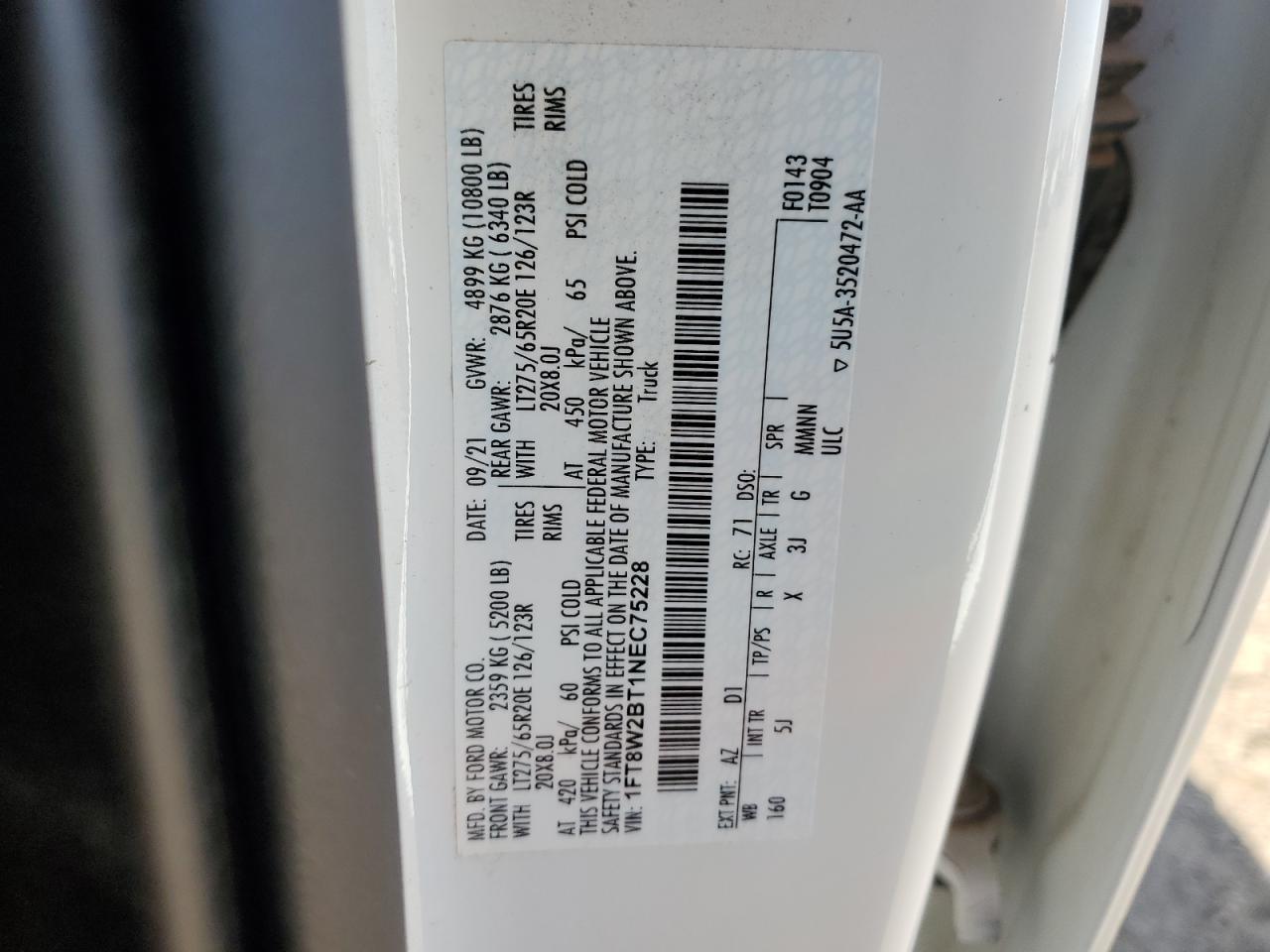 2022 Ford F250 - Image 12