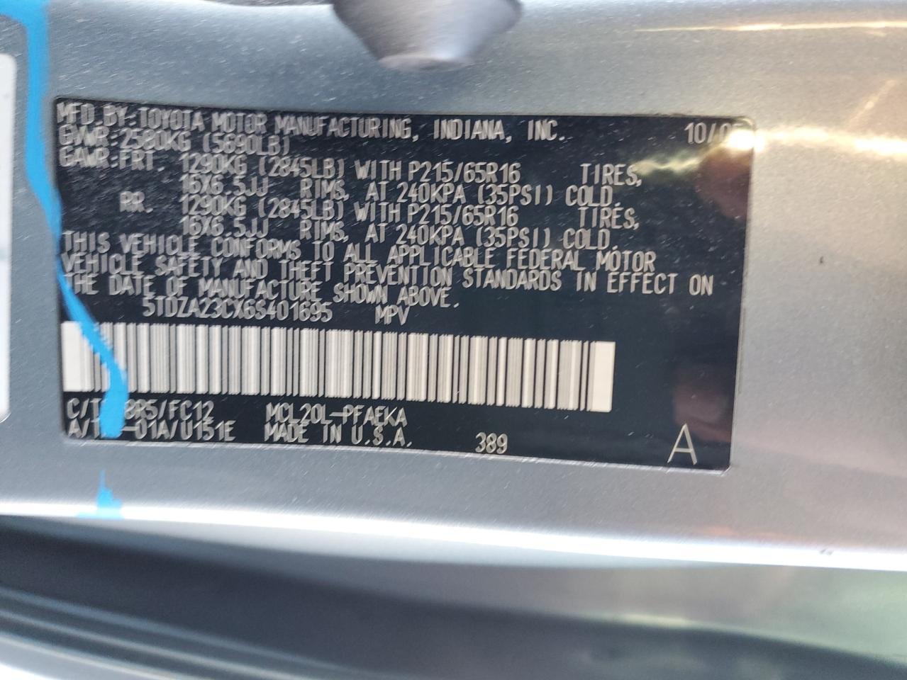 2006 Toyota Sienna - Image 13