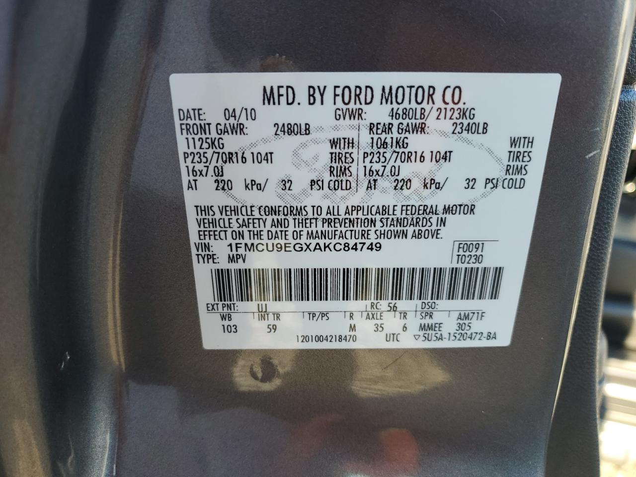 2010 Ford Escape - Image 14