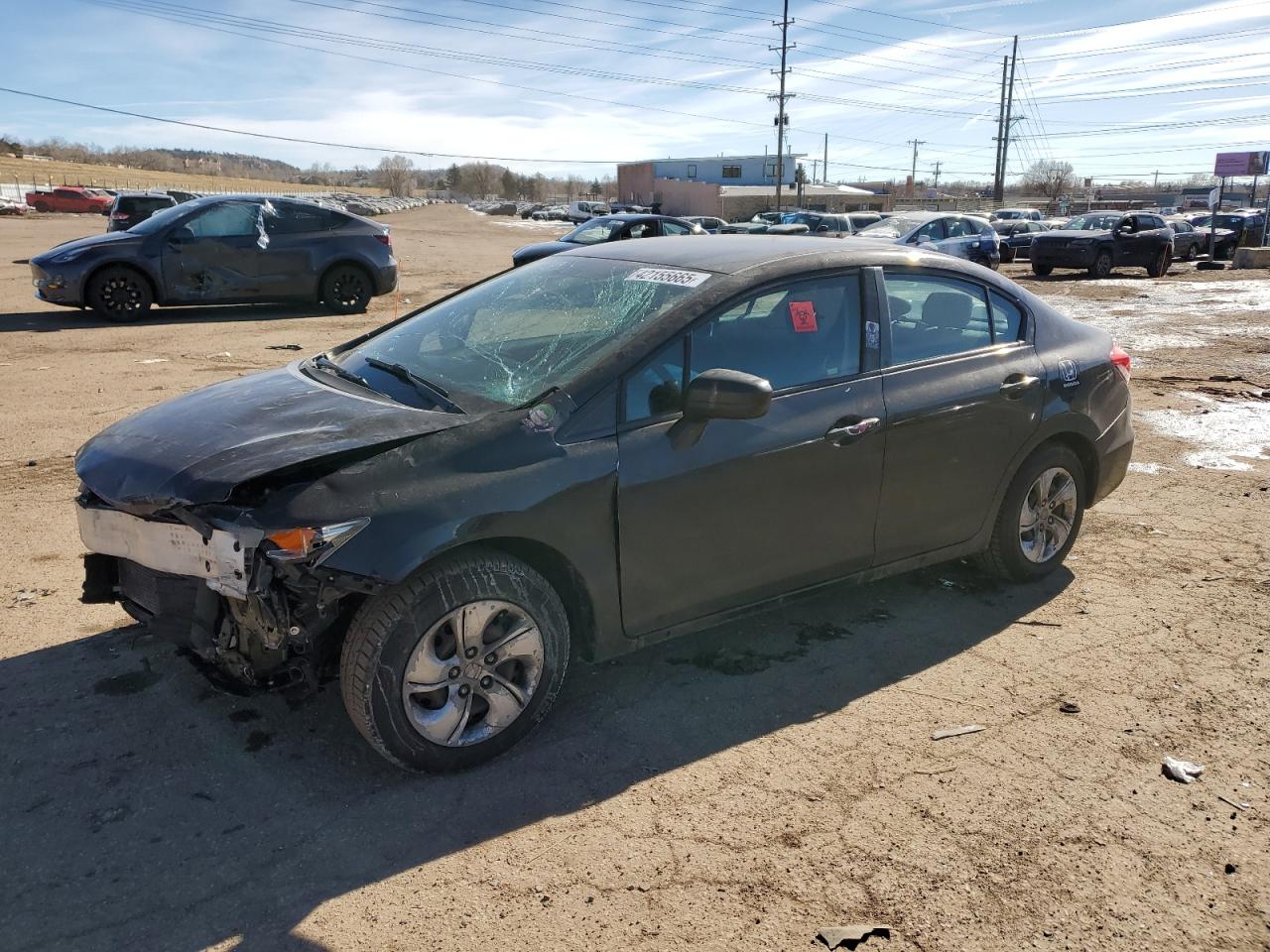 2014 Honda Civic Lx for Sale in Colorado Springs, CO - Front End