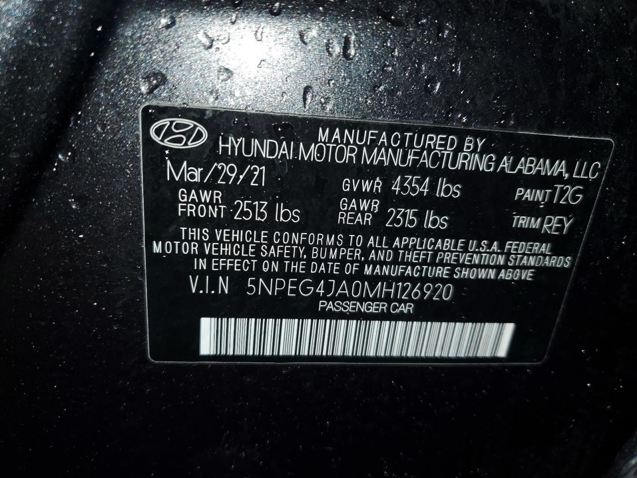 2021 Hyundai Sonata - Image 13