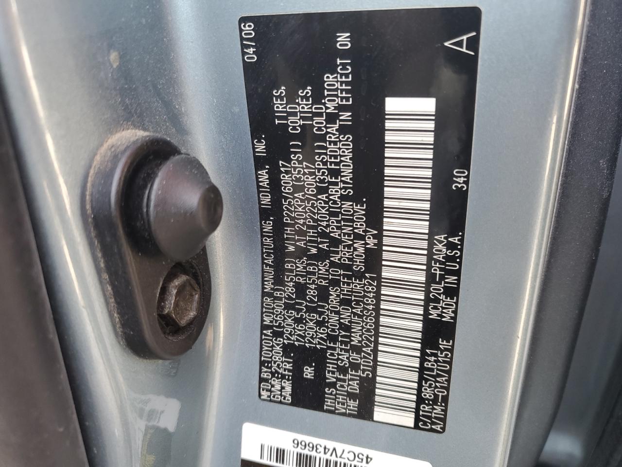2006 Toyota Sienna - Image 14