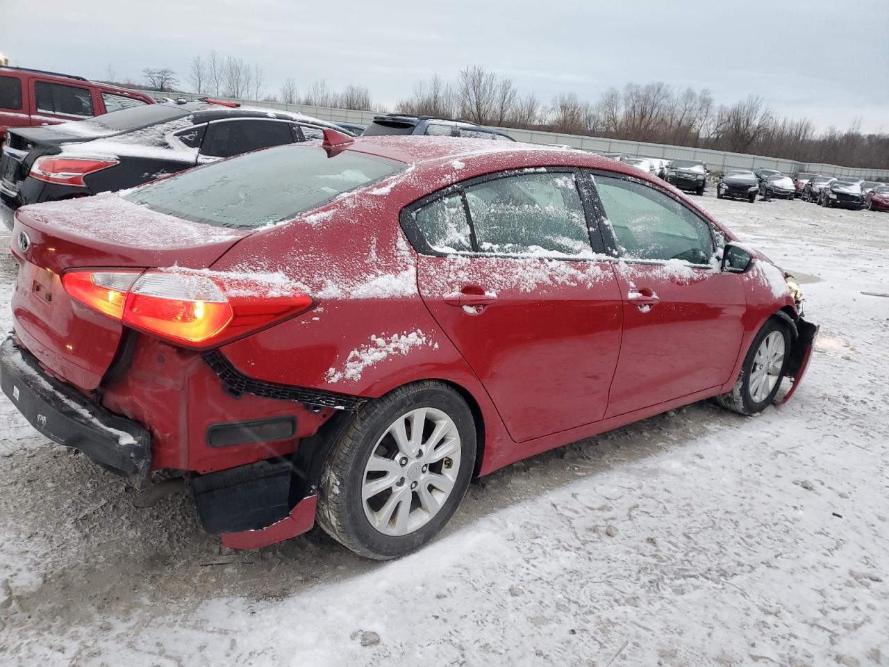 VIN KNAFX4A61F5347653 2015 KIA FORTE no.3