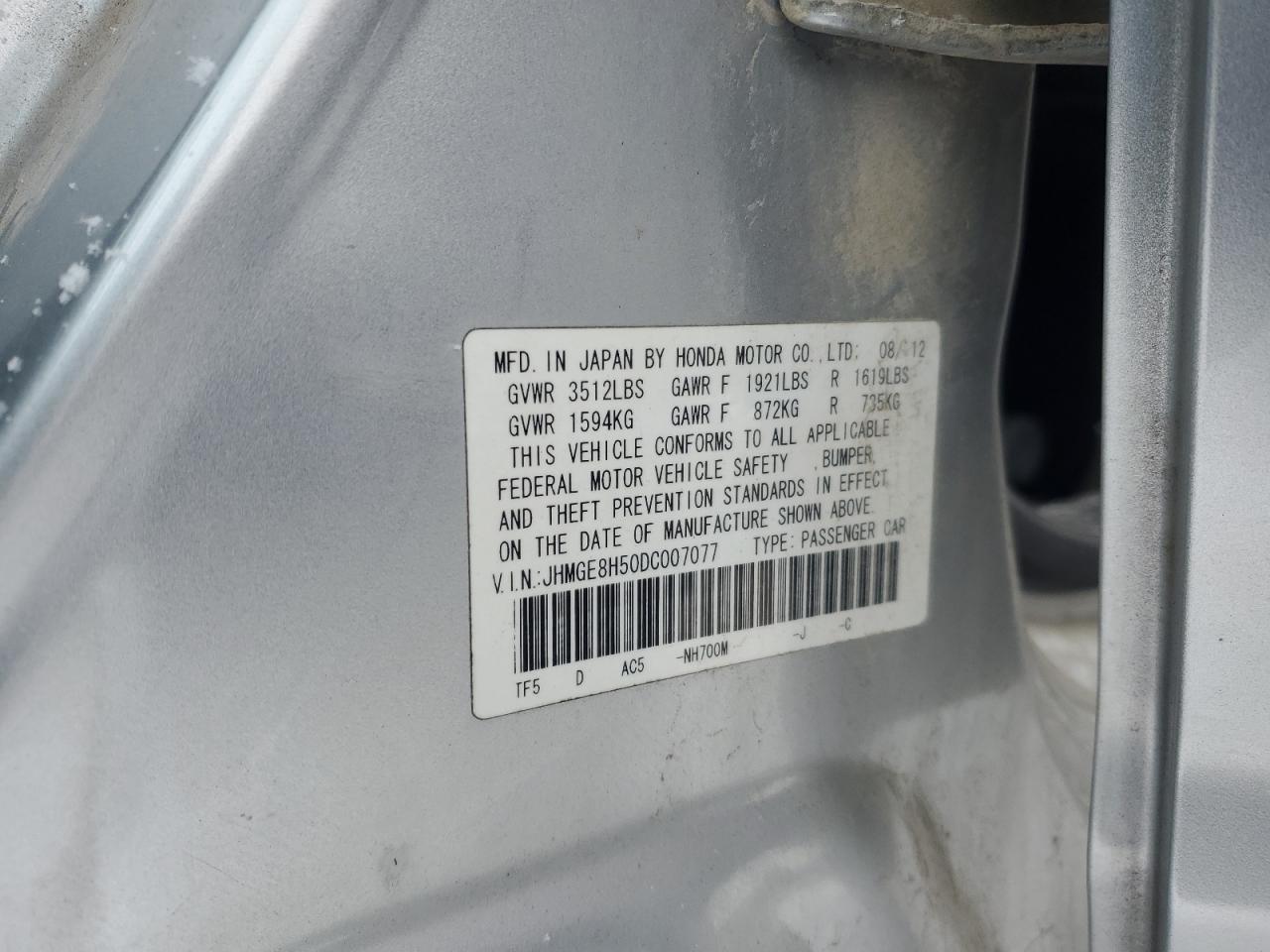 2013 Honda Fit - Image 13