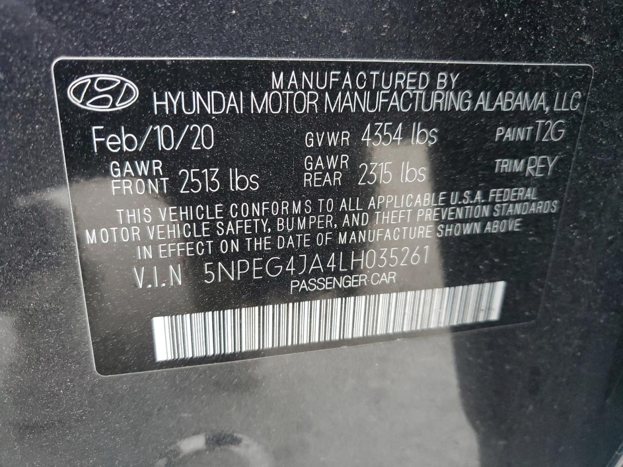 2020 Hyundai Sonata - Image 12