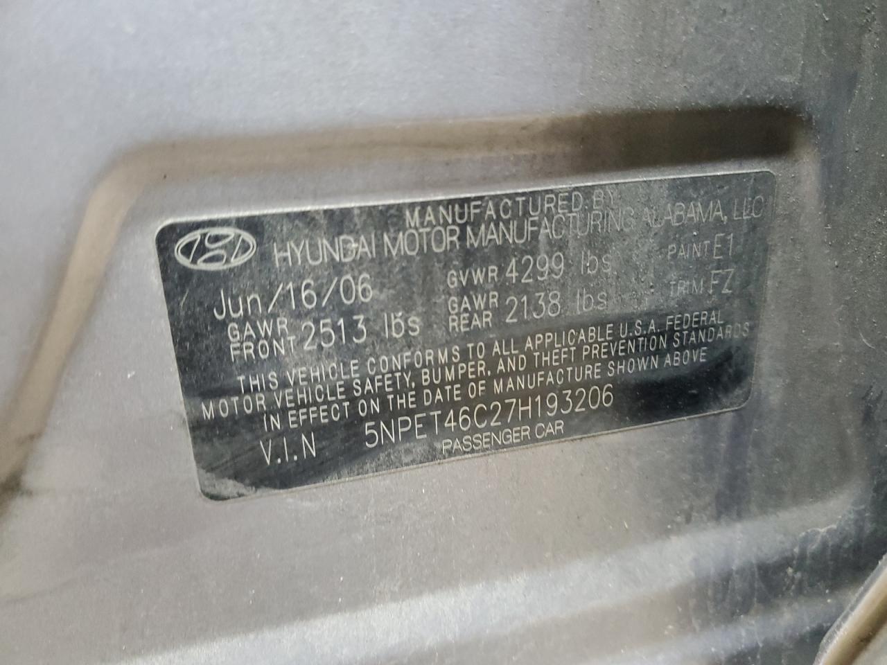 2007 Hyundai Sonata - Image 14