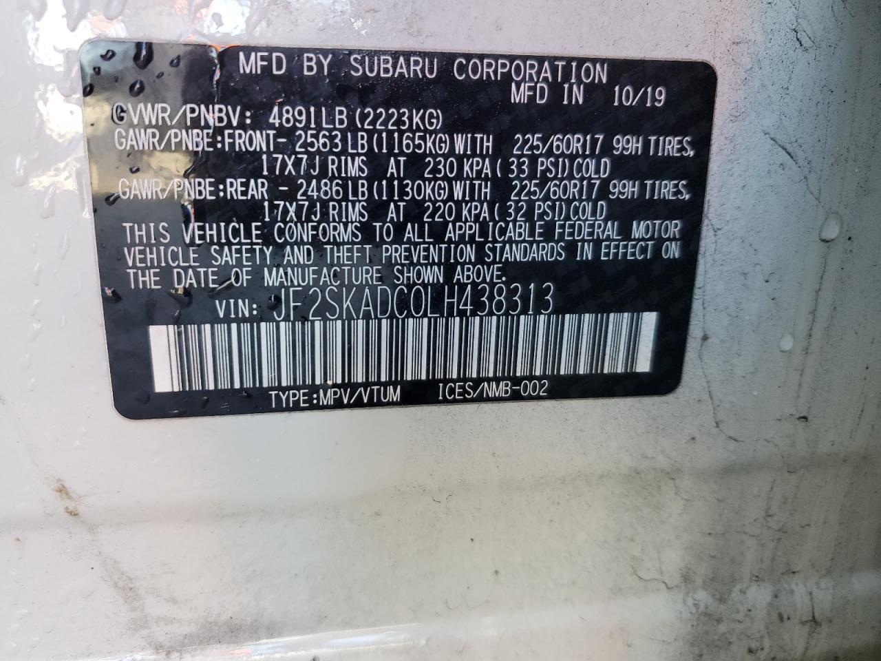 2020 Subaru Forester - Image 12