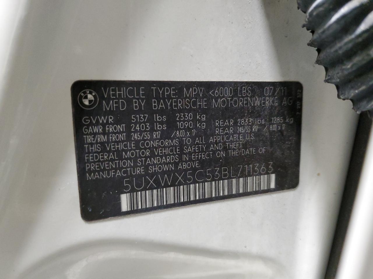 2011 BMW X3 - Image 13