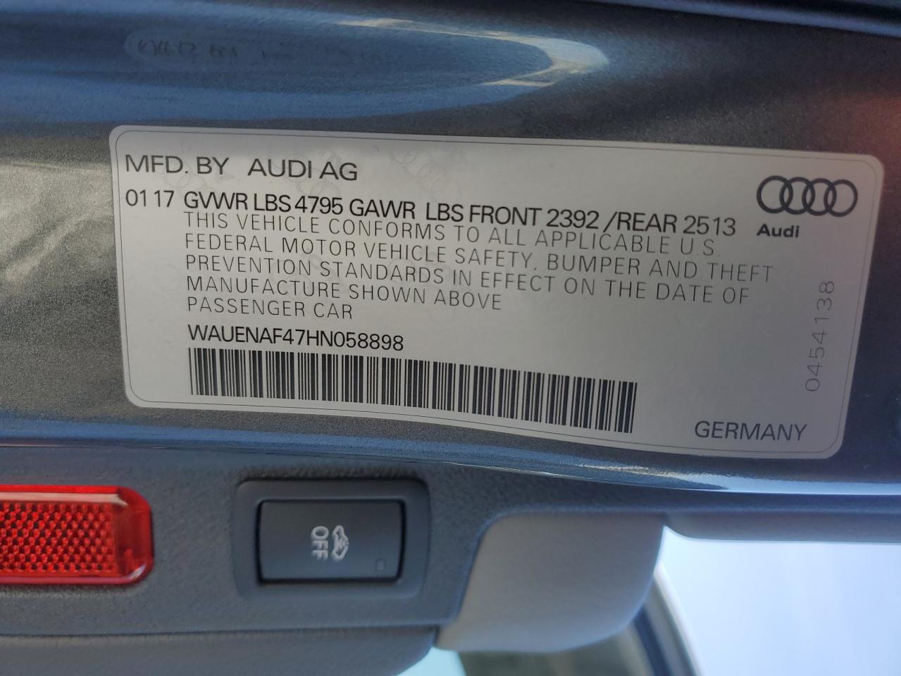 2017 Audi A4 - Image 12