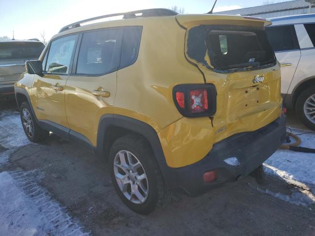  JEEP RENEGADE 2015 Жовтий