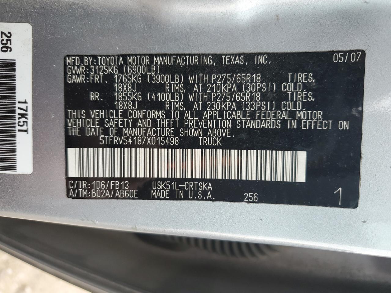 2007 Toyota Tundra - Image 12