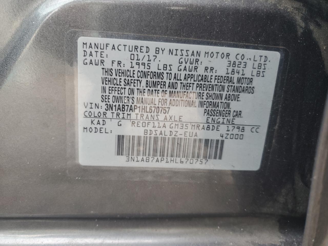 2017 Nissan Sentra - Image 12