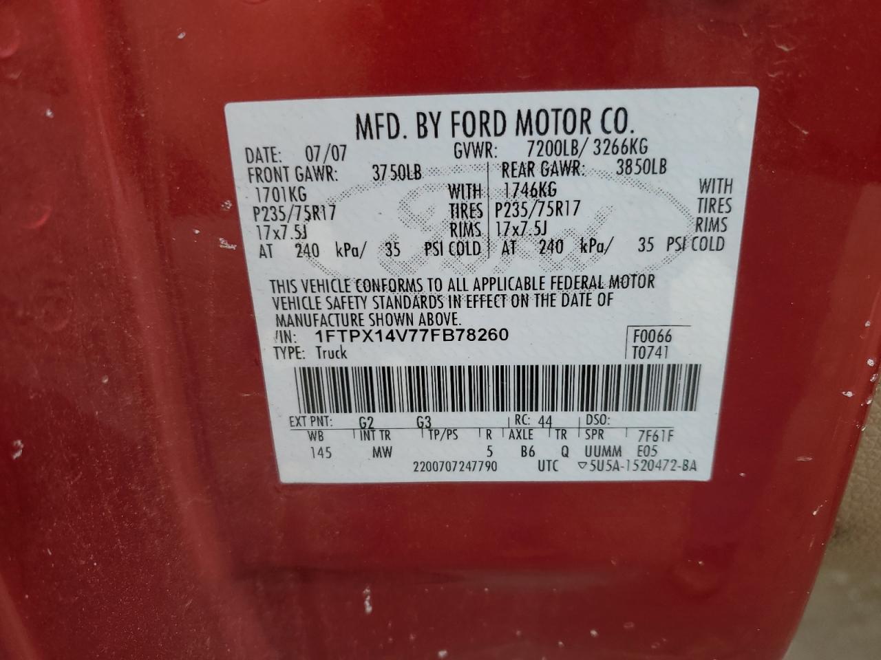 2007 Ford F-150 - Image 14
