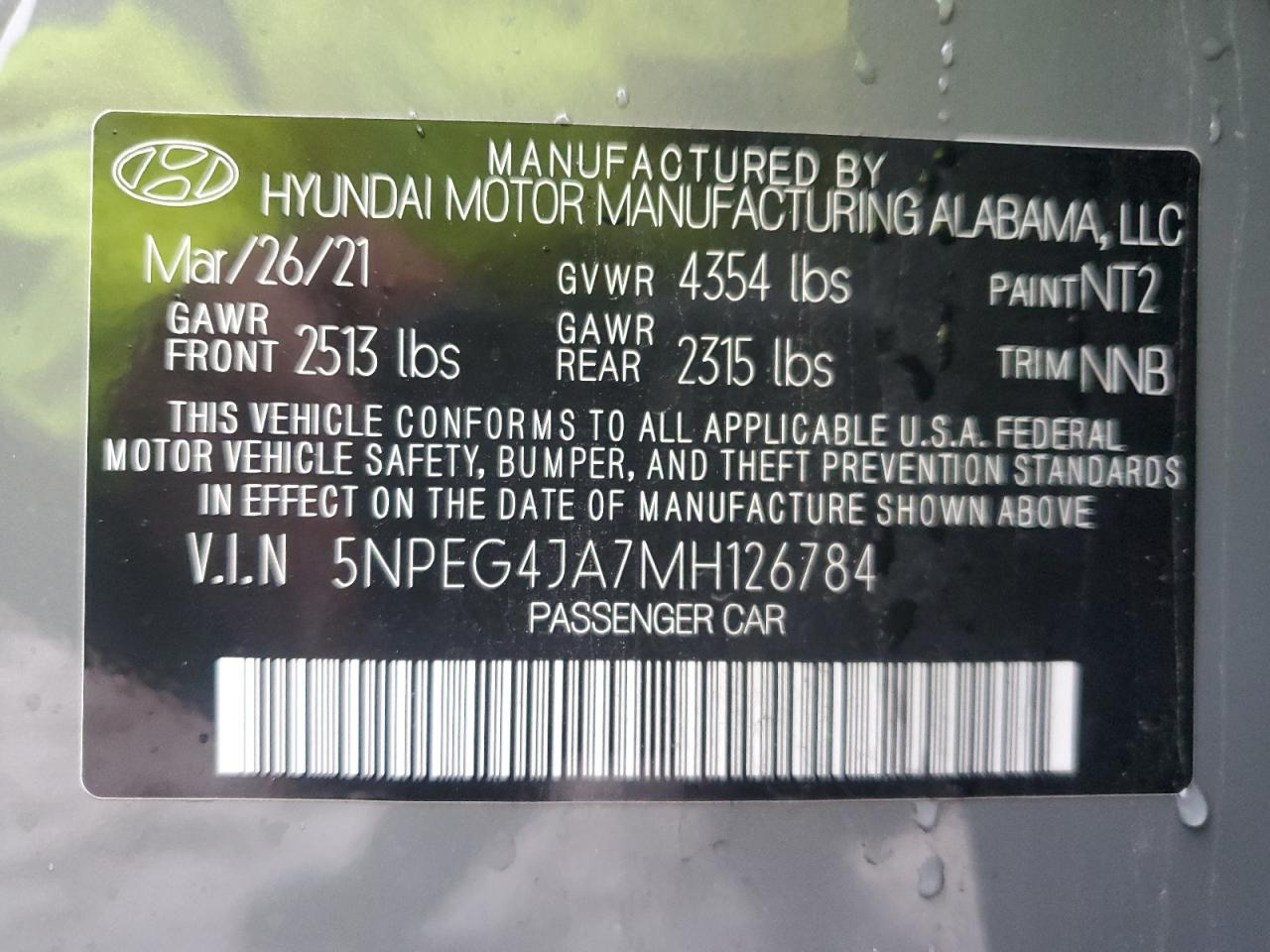 2021 Hyundai Sonata - Image 14