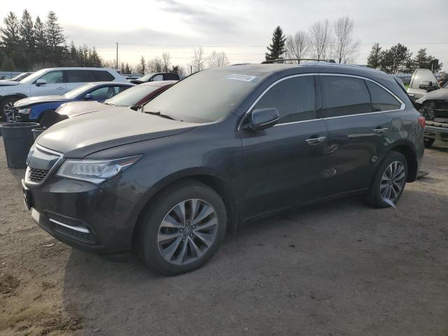 2016 ACURA MDX TECHNOLOGY for sale at Copart ON - TORONTO