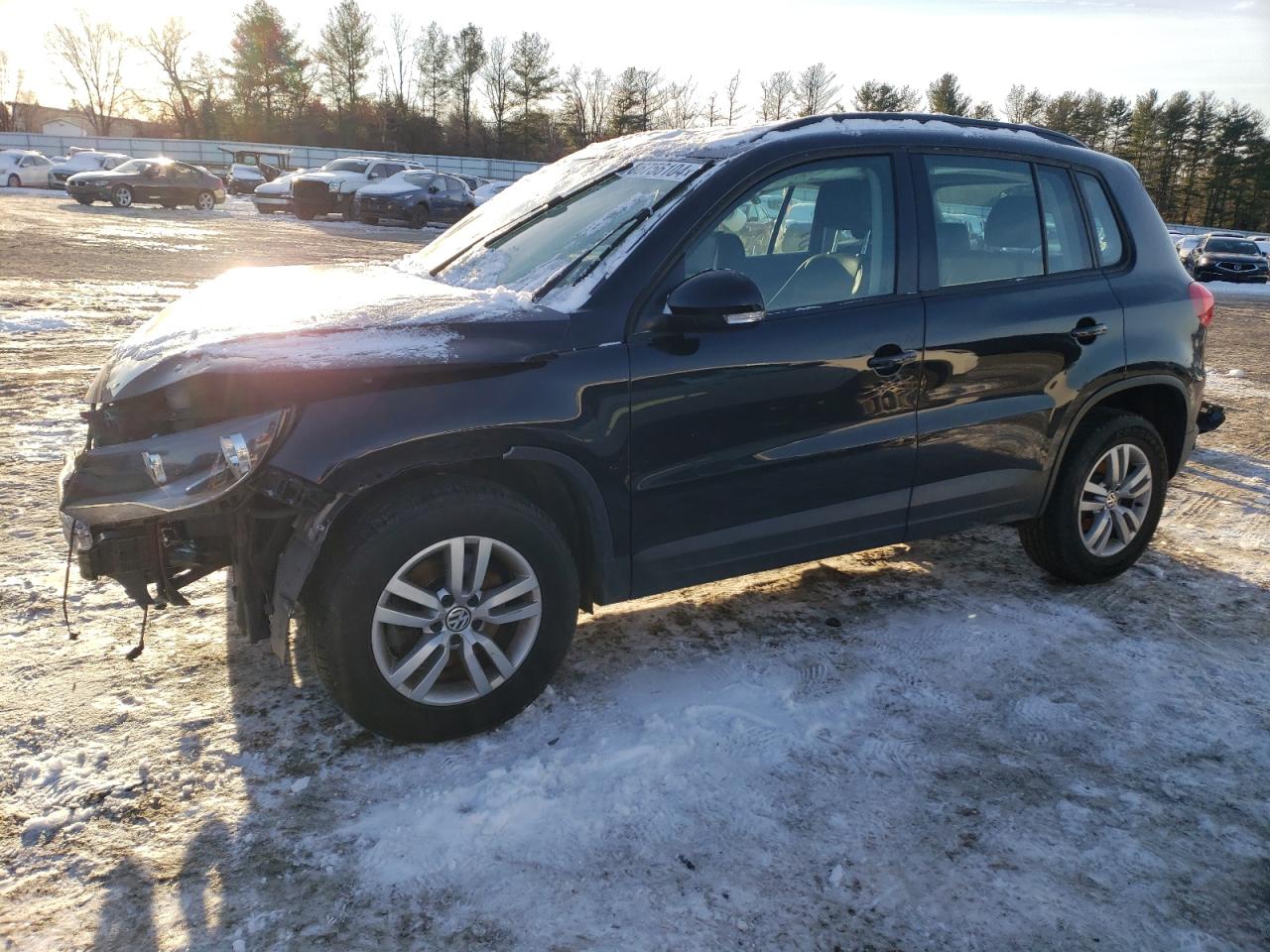 2017 Volkswagen Tiguan S იყიდება Finksburg-ში, MD - Front End