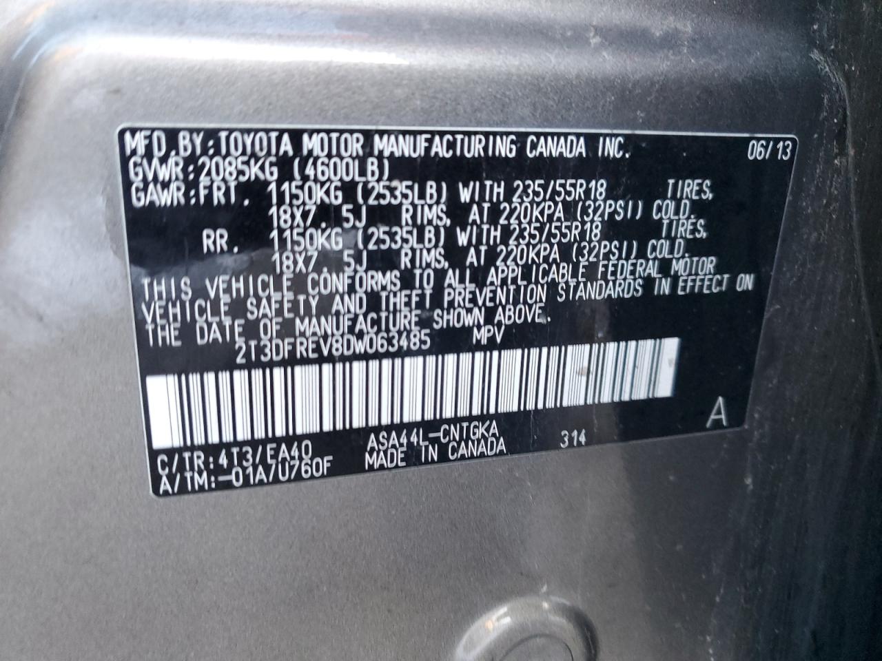 2013 Toyota RAV 4 - Image 15
