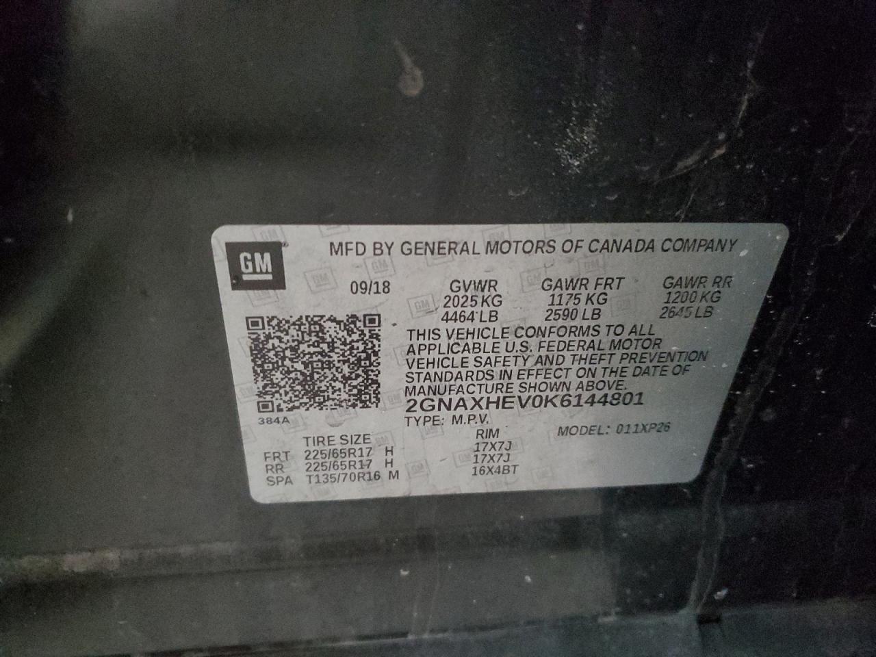 2019 Chevrolet Equinox - Image 13