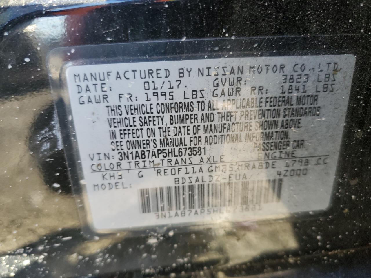 2017 Nissan Sentra - Image 13