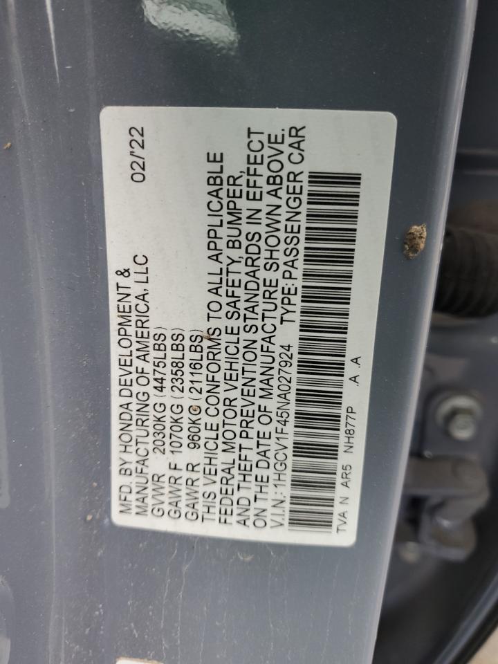 2022 Honda Accord - Image 12