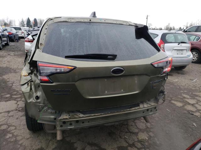  SUBARU OUTBACK WI 2022 Зеленый