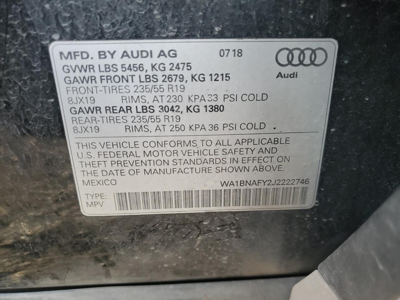 2018 Audi Q5 - Image 15