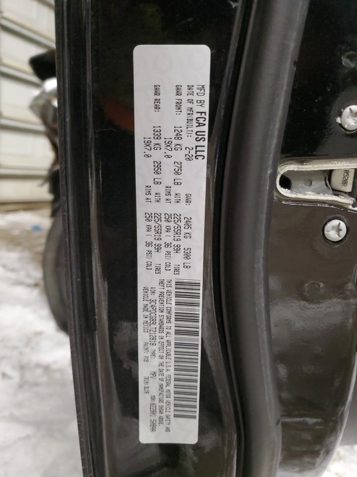 2020 Dodge Journey Crossroad VIN: 3C4PDCGB9LT212817 Lot: 87119784