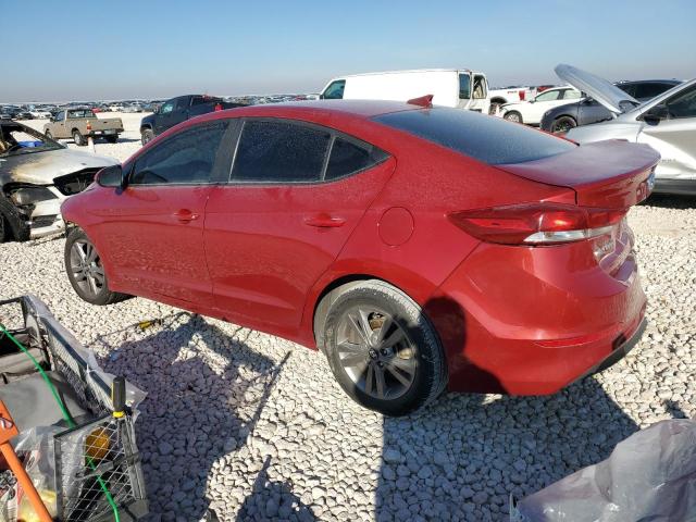  HYUNDAI ELANTRA 2018 Червоний