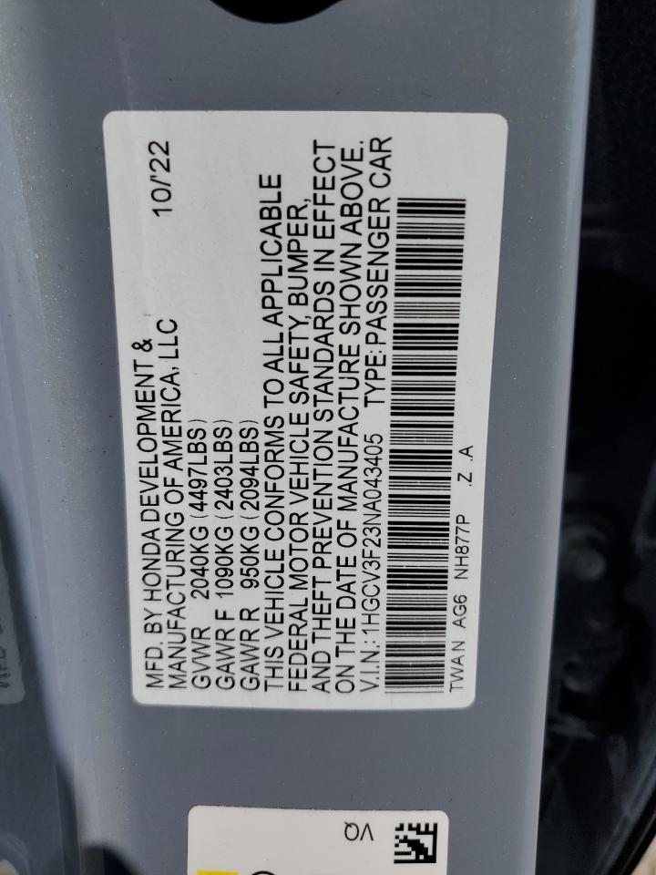 2022 Honda Accord - Image 12