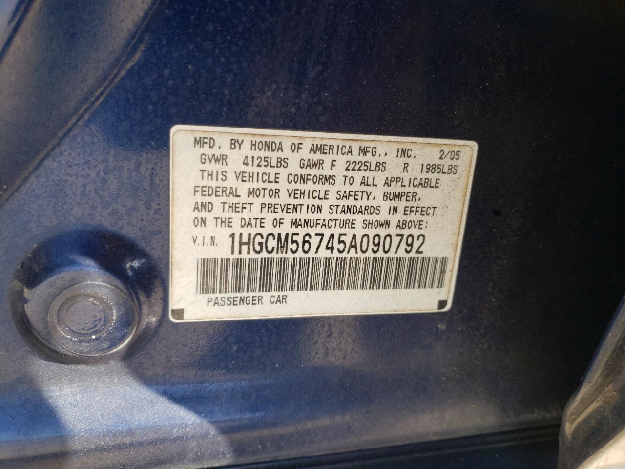 2005 Honda Accord - Image 14