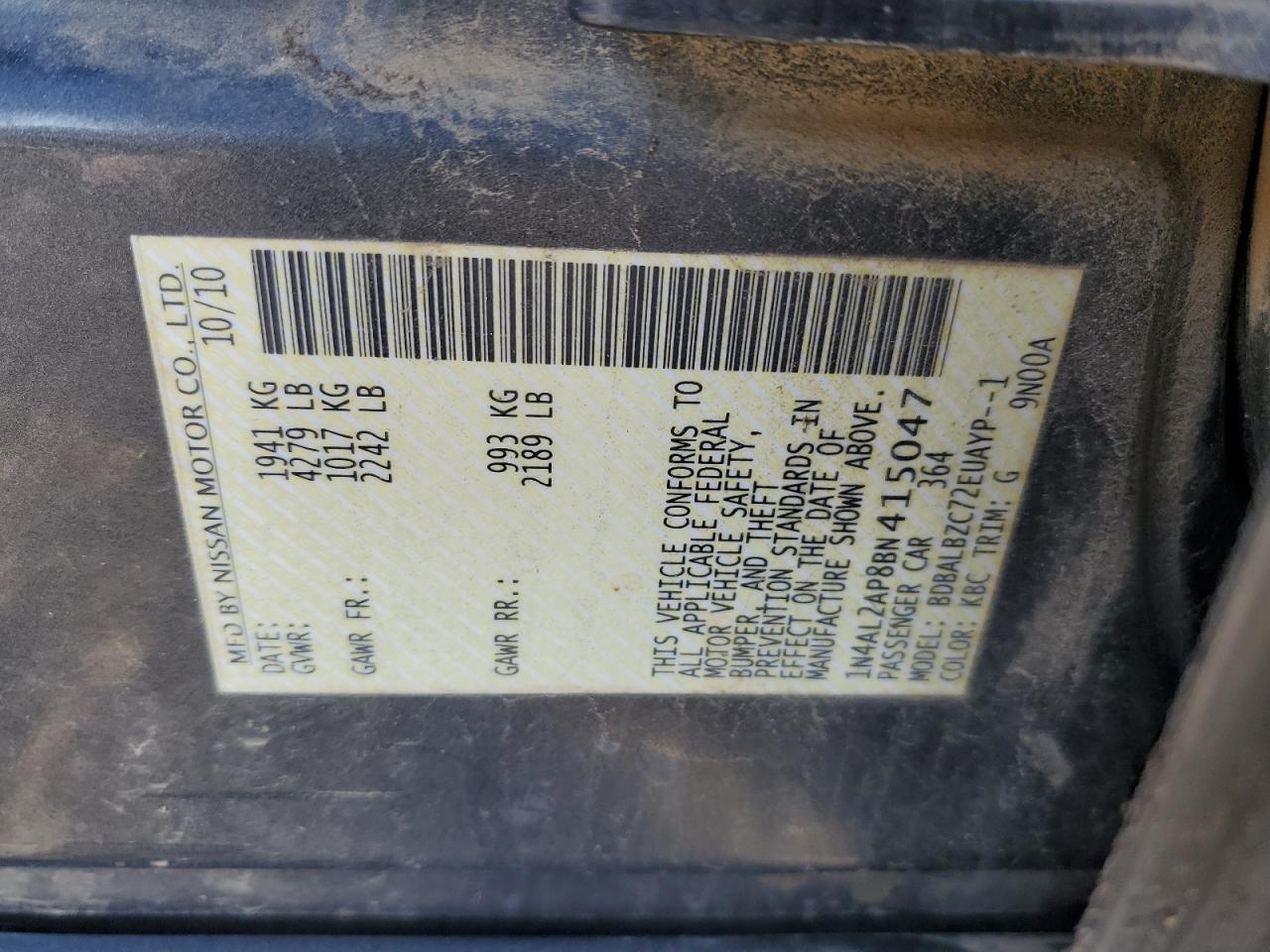 2011 Nissan Altima - Image 14