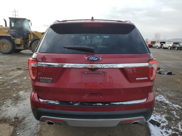  FORD EXPLORER 2016 Красный