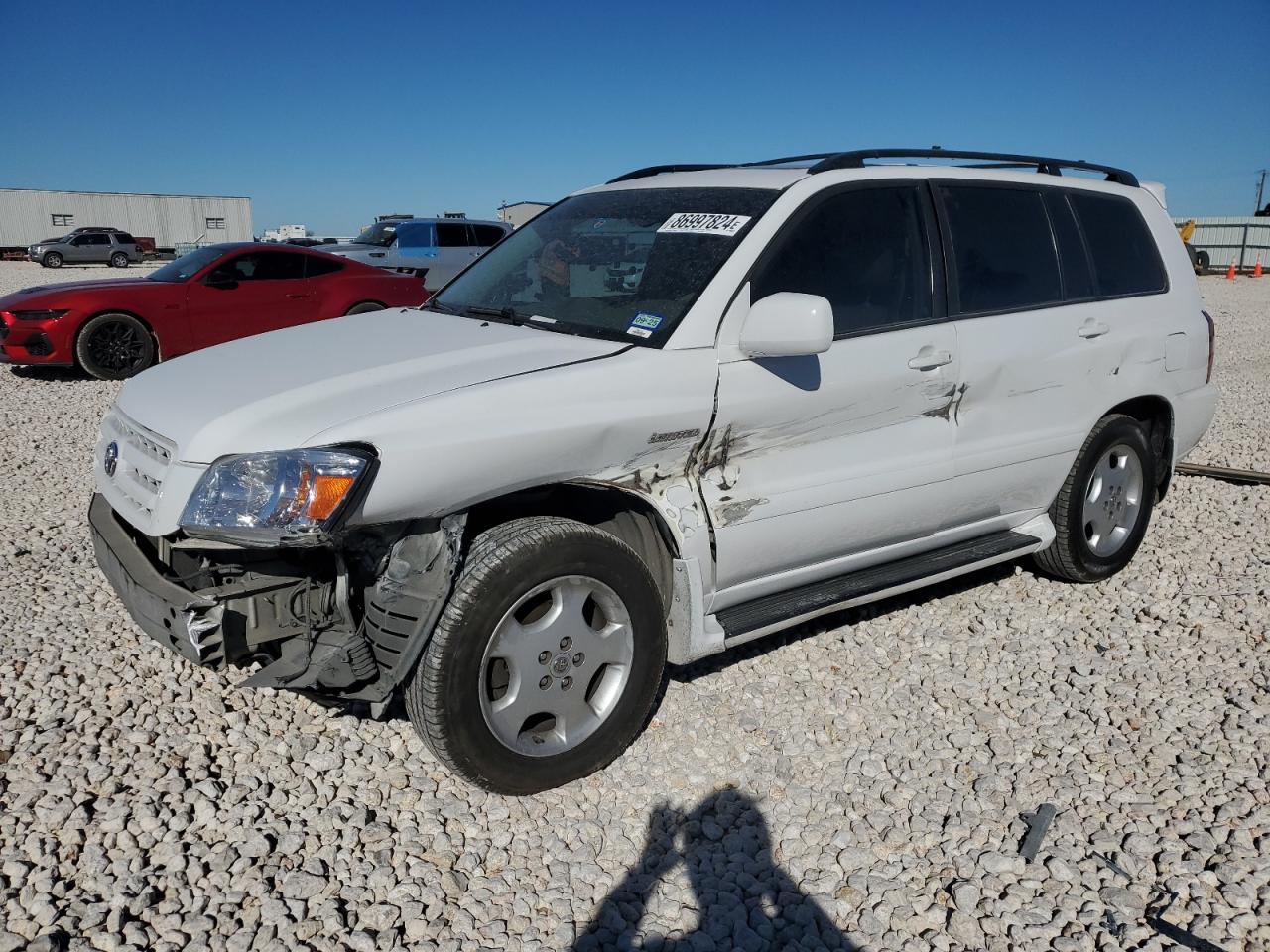 2004 Toyota Highlander للبيع في Temple، TX - Front End
