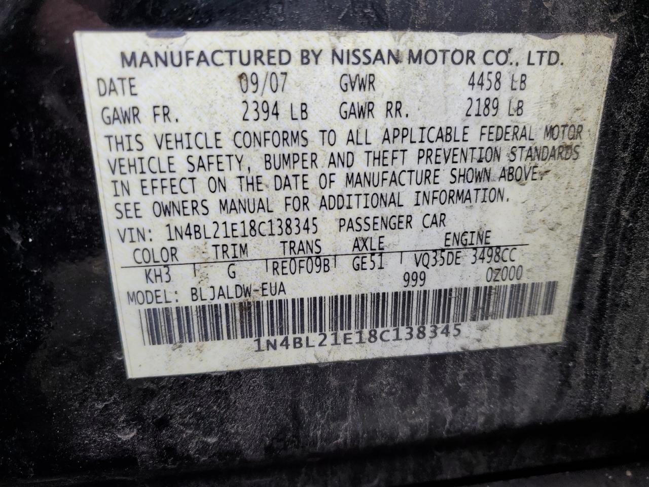 2008 Nissan Altima - Image 12