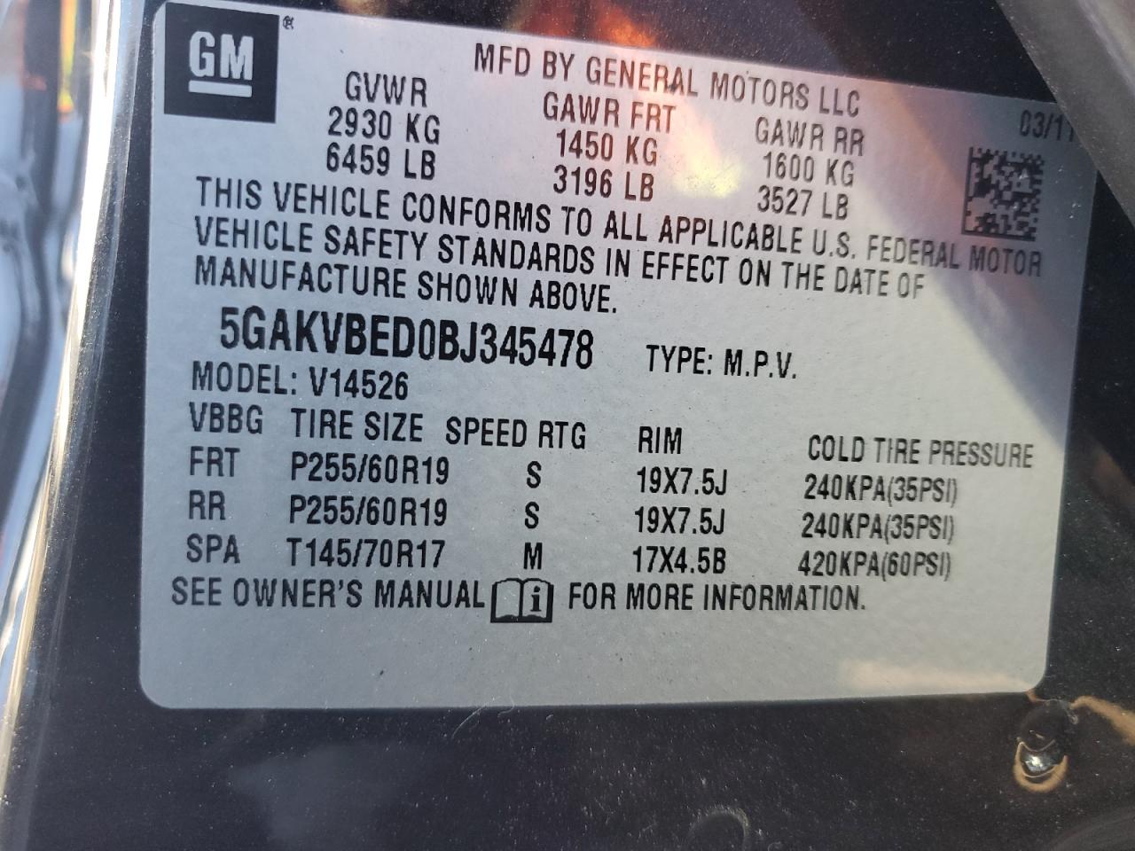 2011 Buick Enclave - Image 13